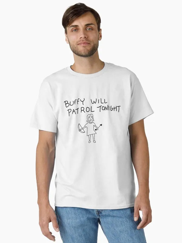 Buffy_Will_Patrol_Tonight_Classic_T-Shirt