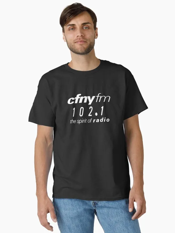 CFNY_THE_SPIRIT_OF_RADIO_Classic_T-Shirt