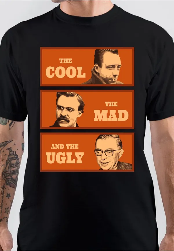 Camus_Nietzsche_Sartre_Classic_T-Shirt