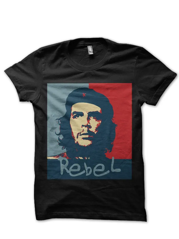 Che_Rebel_Black_Half_Sleeve_T-Shirt