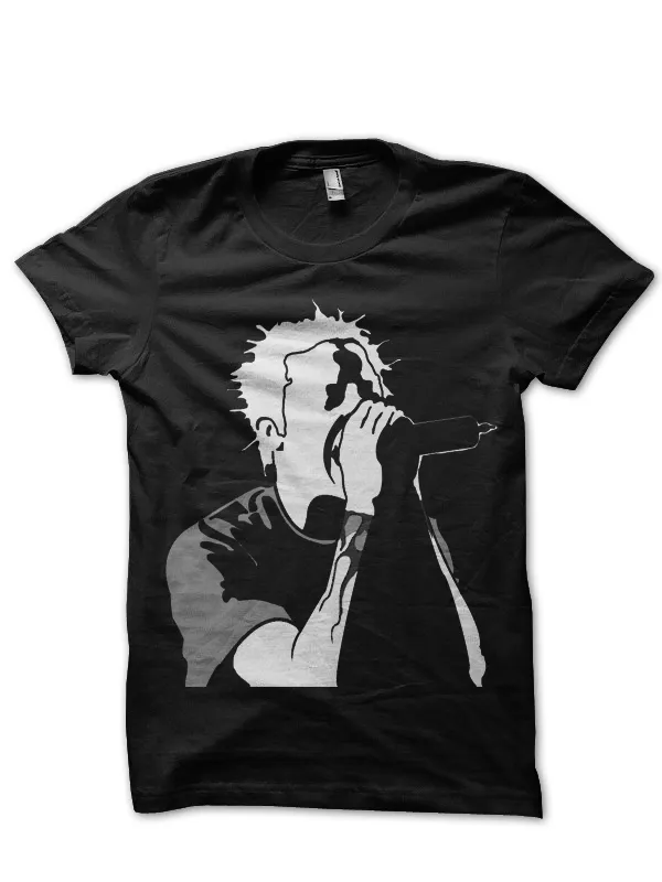 Chester_Of_Linkin_Park_Black_T-Shirt