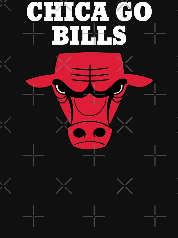 Chica_Go_Bills_Essential_T-Shirt__Designed_and_sold_by__huckblade