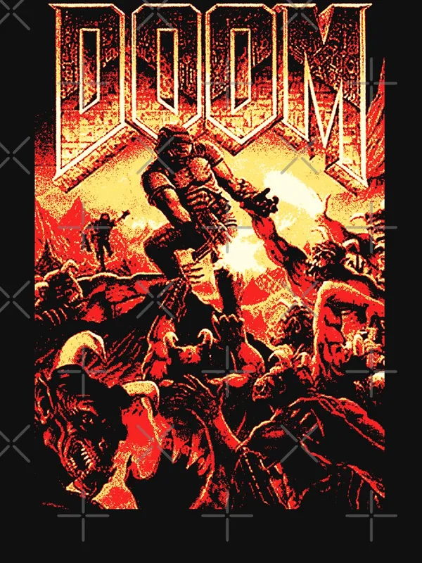 DOOM_SLAYER_-_The_Only_Thing_They_Fear_Is_You_Classic_T-Shirt
