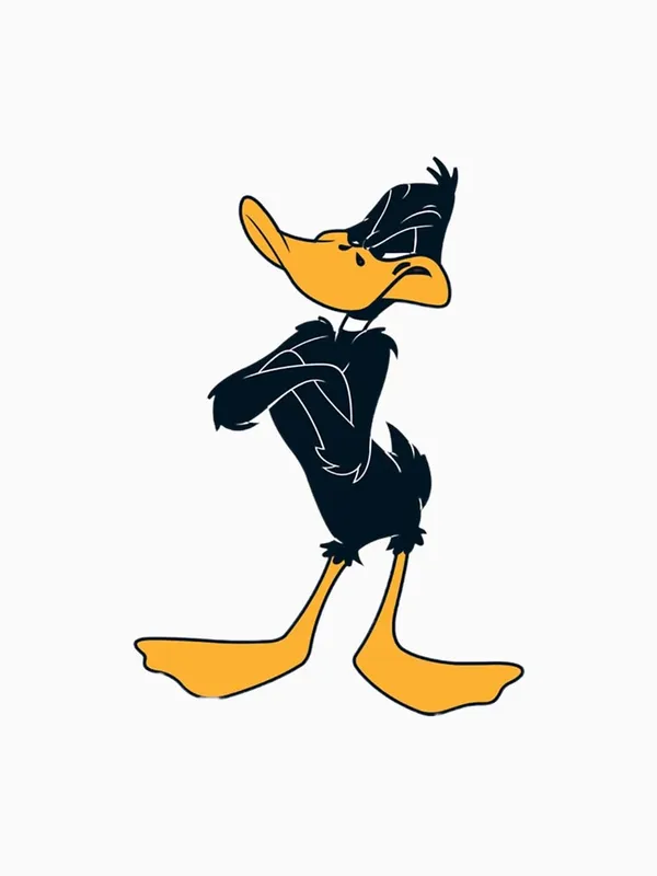 Daffy_Duck_Print_Classic_T-Shirt