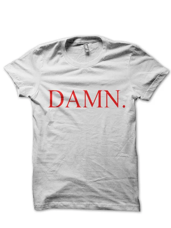 Damn_White_T-Shirt