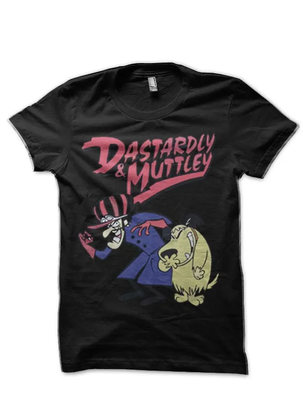 Dastardly_&_Muttley_Half_Sleeve_T-Shirt