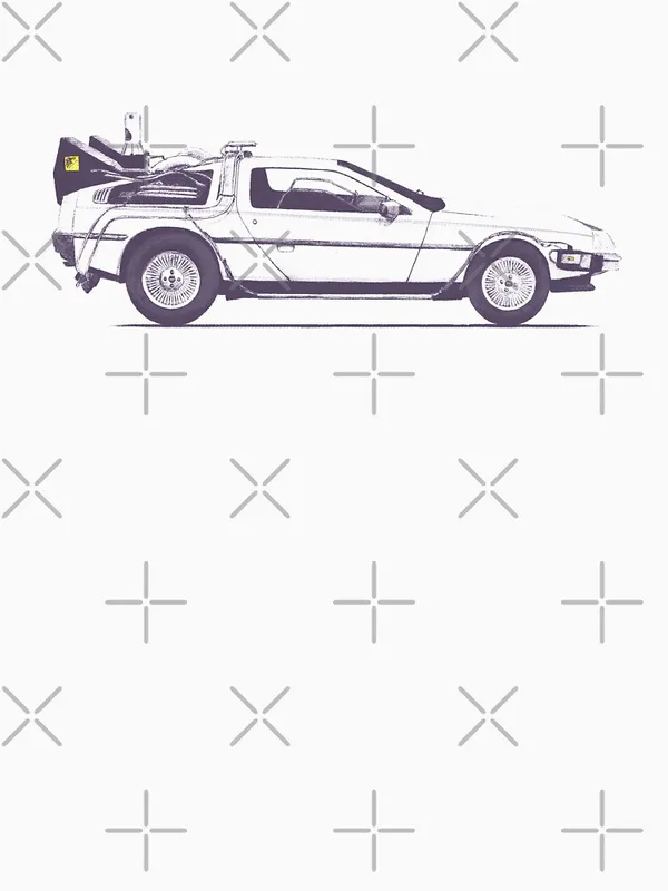 Delorean_Classic_T-Shirt