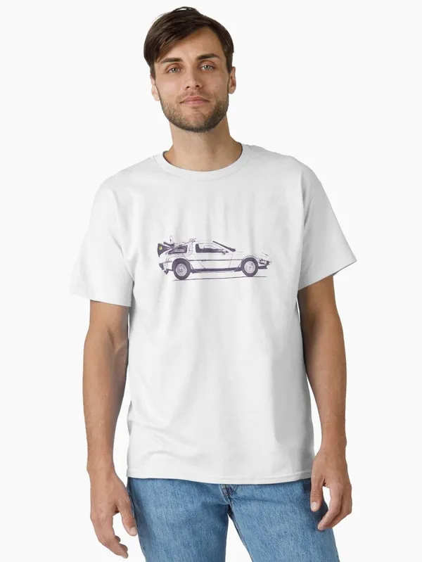 Delorean_Classic_T-Shirt