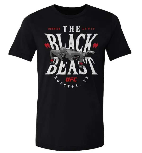 Derrick_Lewis_"The_Black_Beast"_T-Shirt