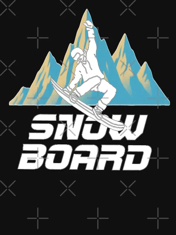 Don't_Follow_Me_I_Do_Stupid_Things_Snowboard_Classic_T-Shirt
