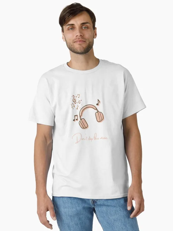 Don´t_stop_the_music!_Classic_T-Shirt