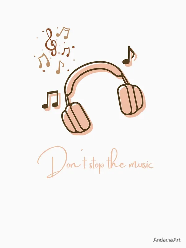 Don´t_stop_the_music!_Classic_T-Shirt