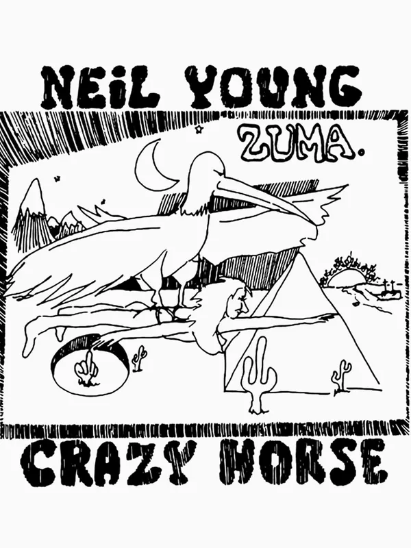 Doodles_70S_Zuma_Horse_Art_-Young_Classic_Essential_T-Shirt