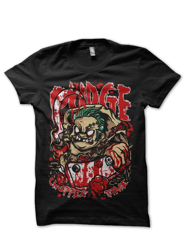 Dota_2_Pudge_Black_T-Shirt
