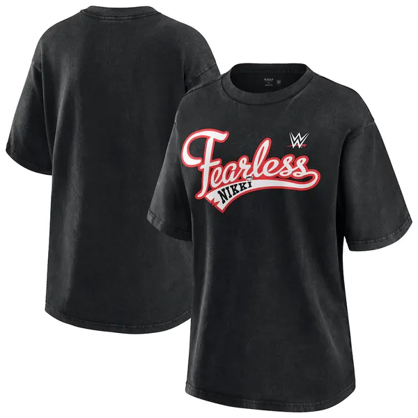 Erin_Andrews_Black_Nikki_Bella_Fearless_Boyfriend_Oversized_T-Shirt