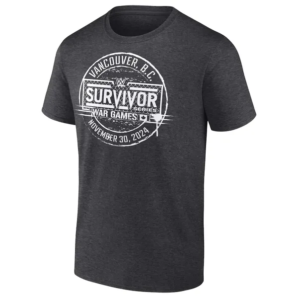 Fanatics_Charcoal_Survivor_Series_War_Games_2024_Circle_Logo_T-Shirt