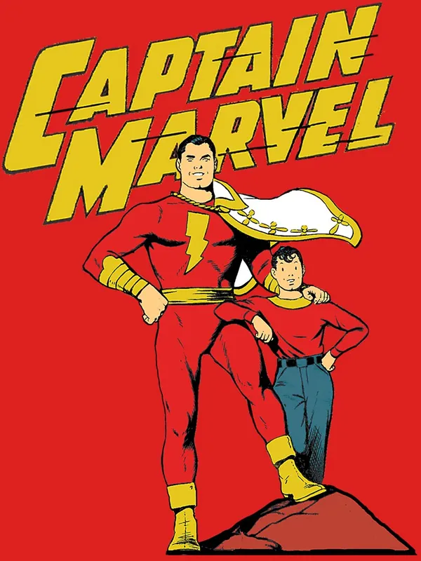 Fawcett_Comics_Shazam__T-Shirt