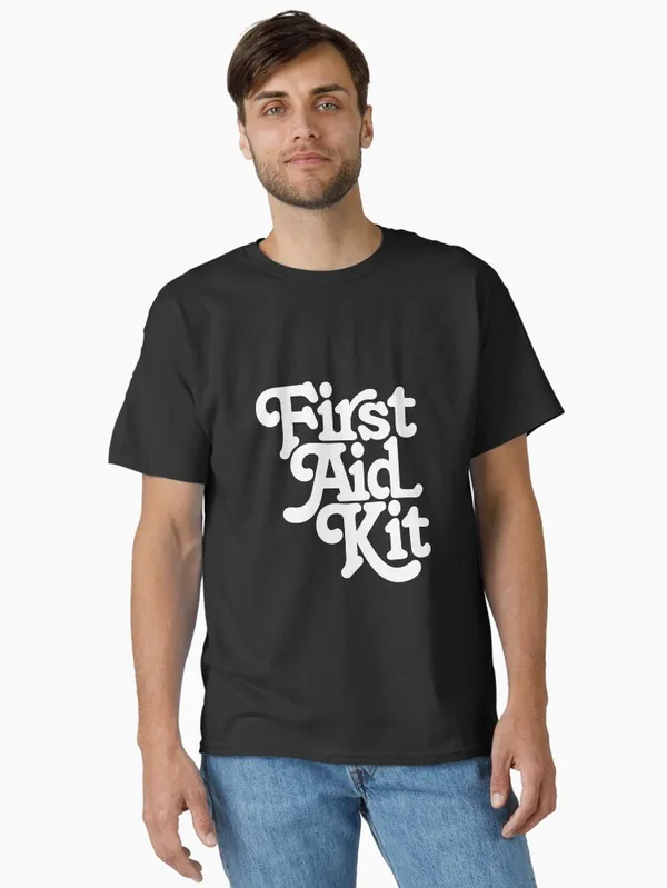 First_Aid_Kit_Band_Classic_T-Shirt