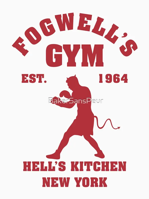Fogwell's_Gym_Box_the_Devil_Essential_T-Shirt