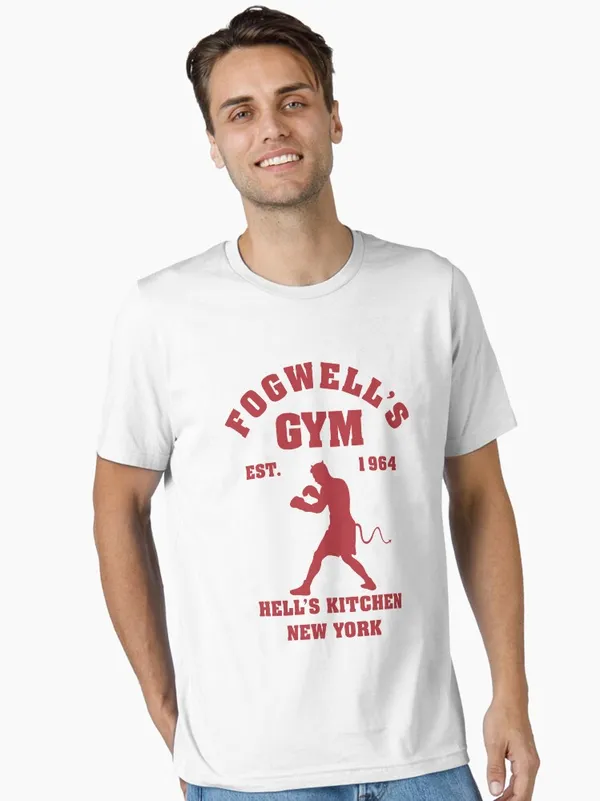 Fogwell's_Gym_Box_the_Devil_Essential_T-Shirt