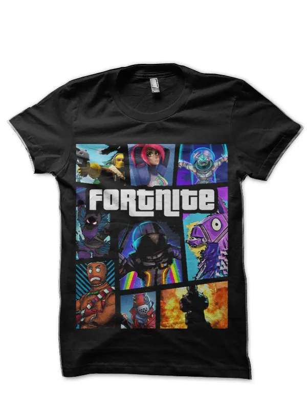 Fortnite_Black_T-Shirt