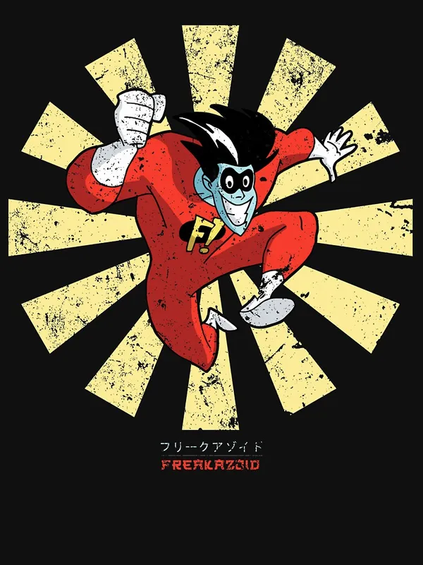 Freakazoid_Retro_Japanese_Essential_T-Shirt