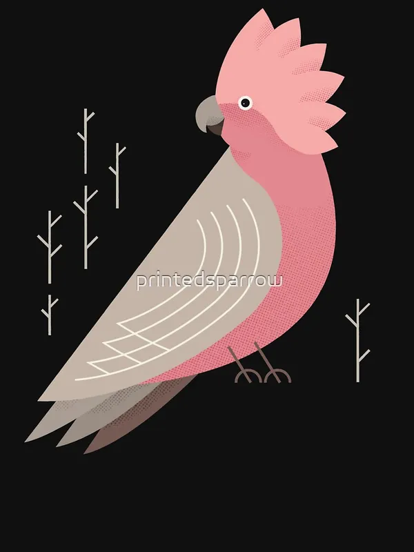 Galah,_Bird_of_Australia_Classic_T-Shirt