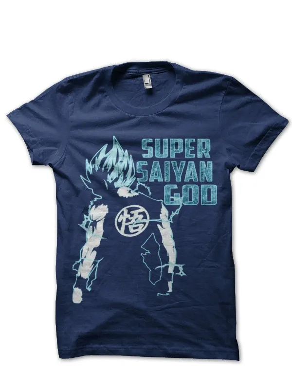 God_Goku_Navy_Blue_T-Shirt