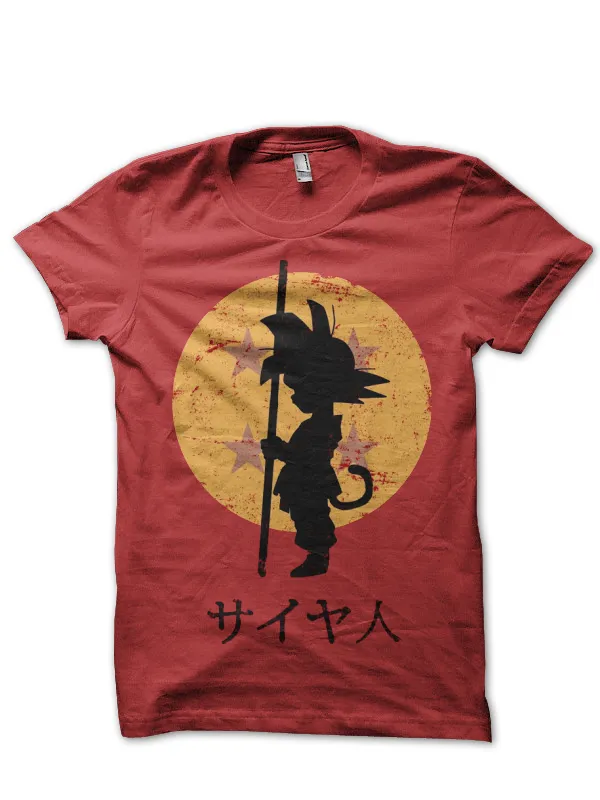 Goku_Red_Tee
