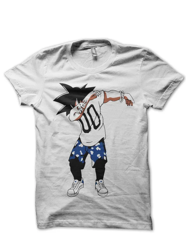 Goku_White_T-Shirt