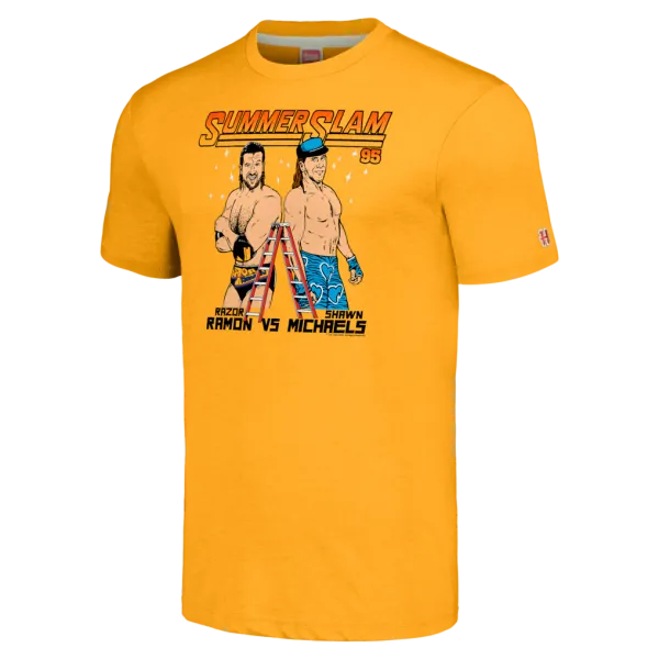Gold_SummerSlam_1995_Razor_Ramon_vs._Shawn_Michaels_Tri-Blend_T-Shirt