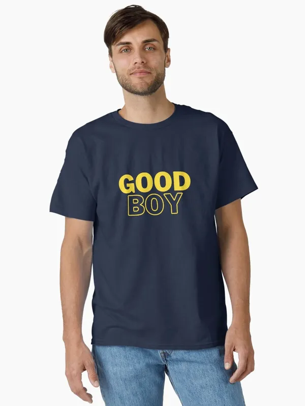 Golden_Good_Boy_Classic_T-Shirt
