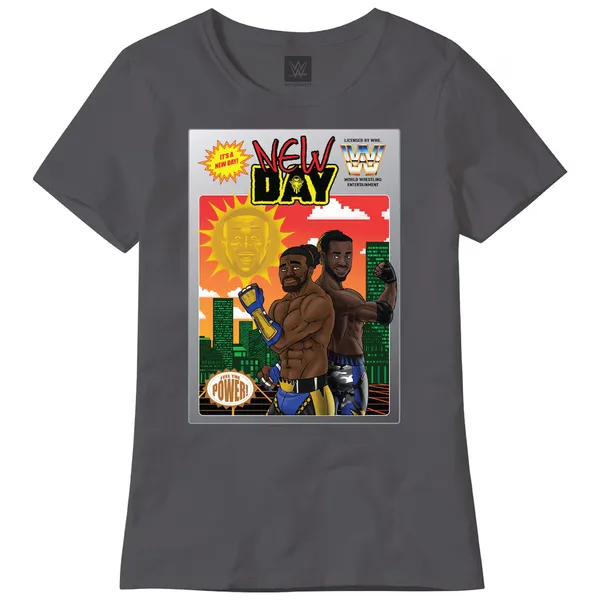 Gray_The_New_Day_Feel_The_Power_Comic_T-Shirt