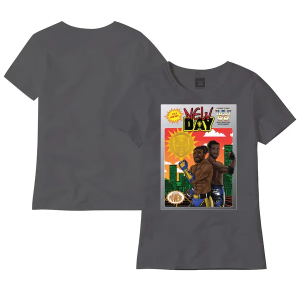Gray_The_New_Day_Feel_The_Power_Comic_T-Shirt