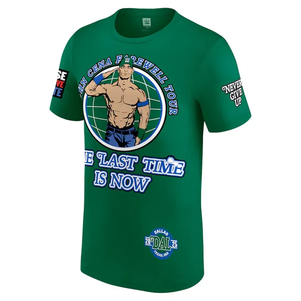 Green_John_Cena_Farewell_Tour_2025_Dallas_T-Shirt