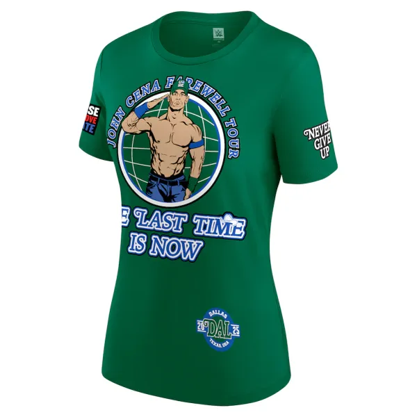 Green_John_Cena_Farewell_Tour_2025_Dallas_T-Shirt