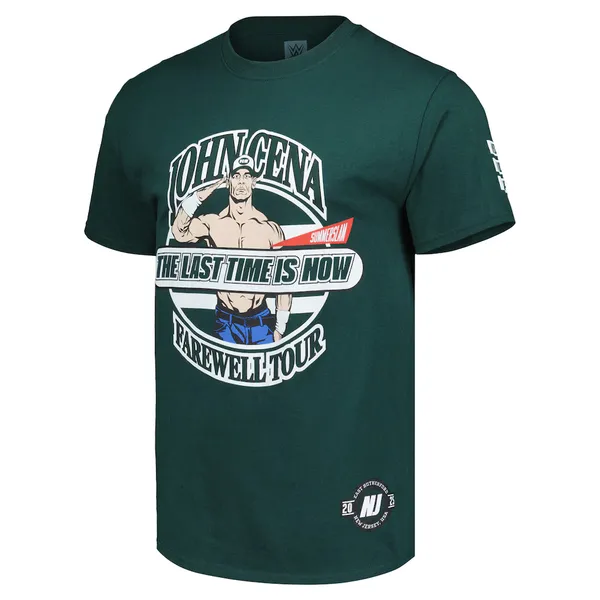 Green_John_Cena_Farewell_Tour_SummerSlam_2025__Round_Neck_T-Shirt_For_Men