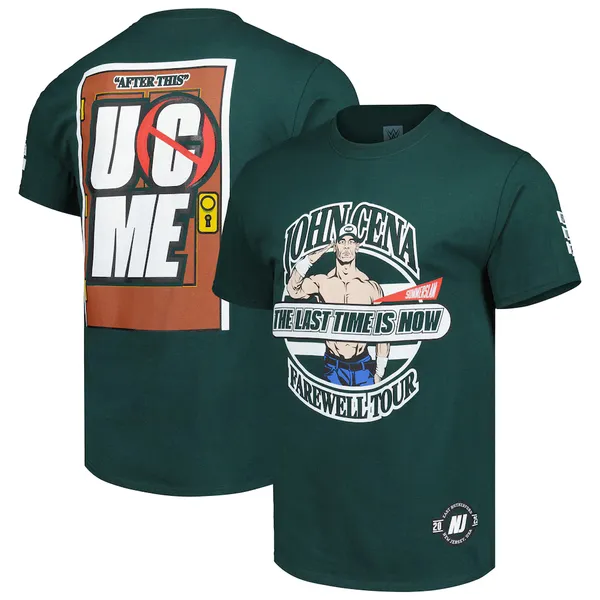 Green_John_Cena_Farewell_Tour_SummerSlam_2025__Round_Neck_T-Shirt_For_Men