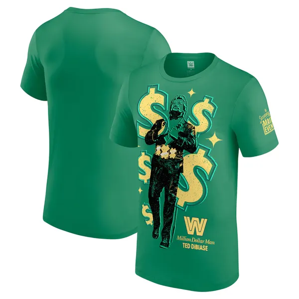 Green_Ted_DiBiase_Saturday_Night's_Main_Event__Round_Neck_T-Shirt_For_Men