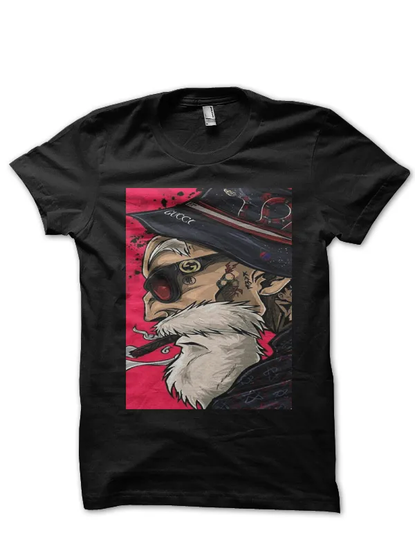 Gucci_Half_Sleeve_Black_T-Shirt