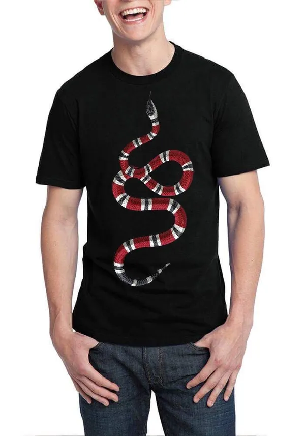 Gucci_Snake_Black_T-Shirt