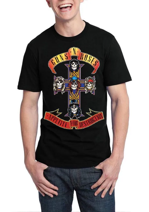 Guns_And_Roses_Black_T-Shirt