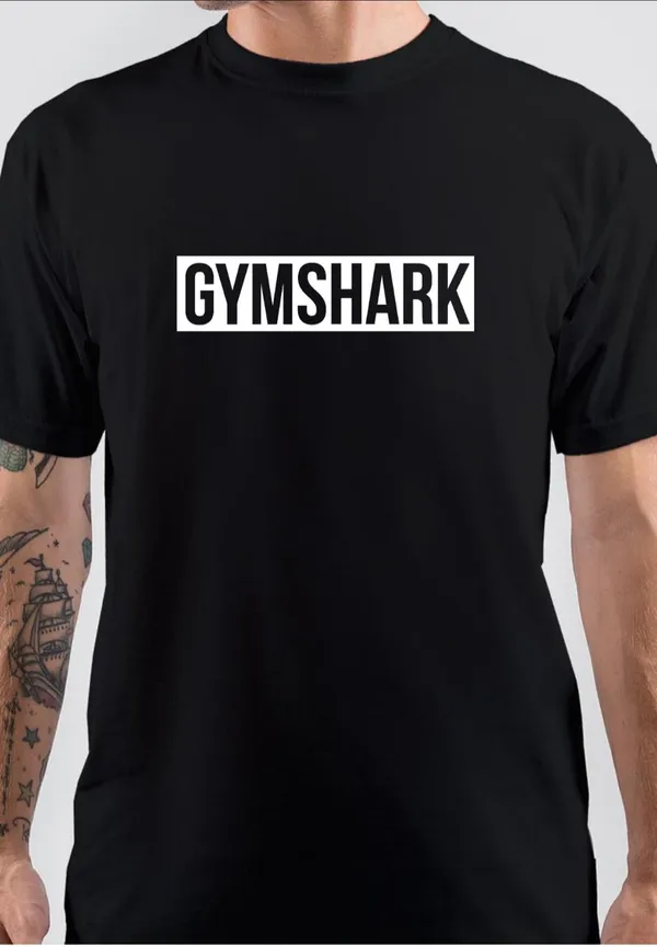 Gymshark_Black_T-Shirt