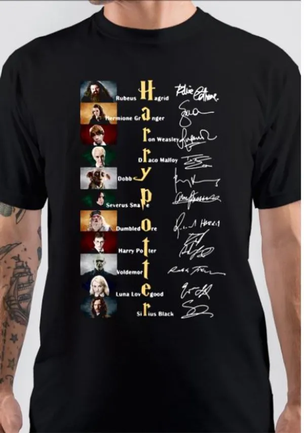 Harry_Potter_Half_Sleeve_Black_T-Shirt