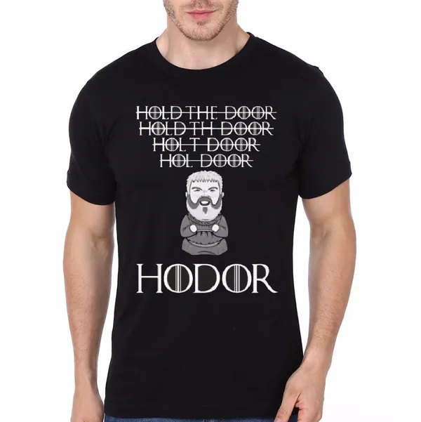 Hodor_Black_T-Shirt