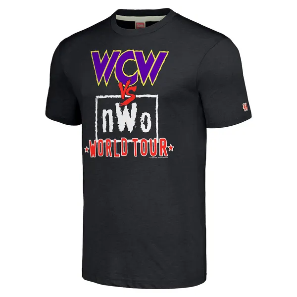 Homage_Heather_Charcoal_WCW_vs._nWo_World_Tour_Tri-Blend_T-Shirt