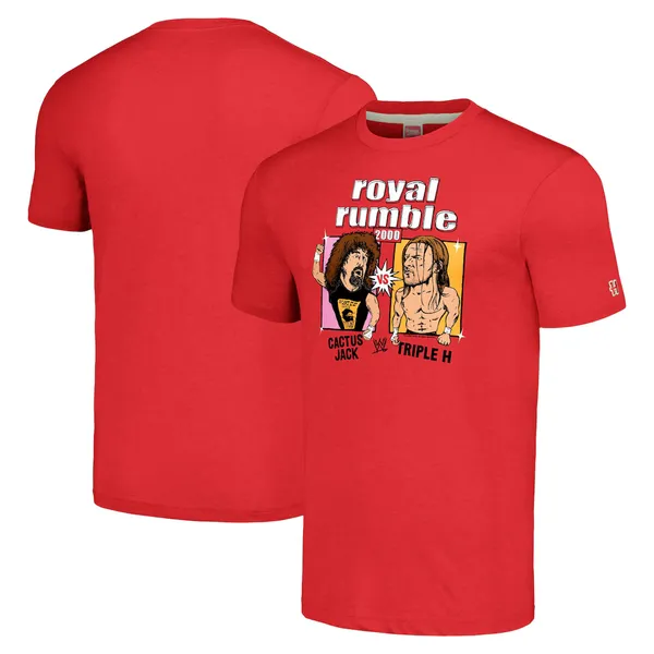 Homage_Red_Royal_Rumble_Cactus_Jack_vs._Triple_H_Tri-Blend_T-Shirt