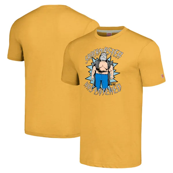 Homage_Yellow_Shockmaster_Has_Entered_Tri-Blend_T-Shirt