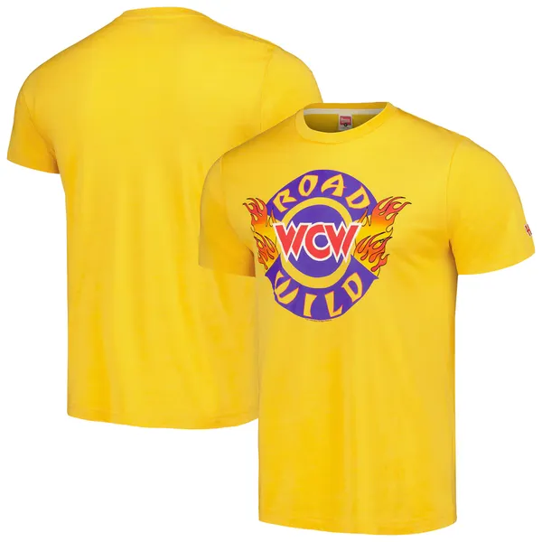 Homage_Yellow_WCW_Road_Wild_Tri-Blend_T-Shirt