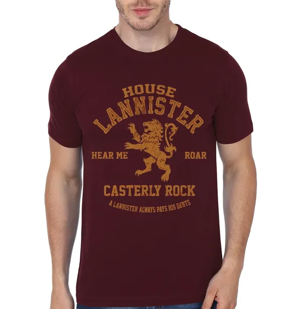 House_Lannister_Maroon_T-Shirt